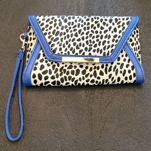 Animal Print Wristlet
